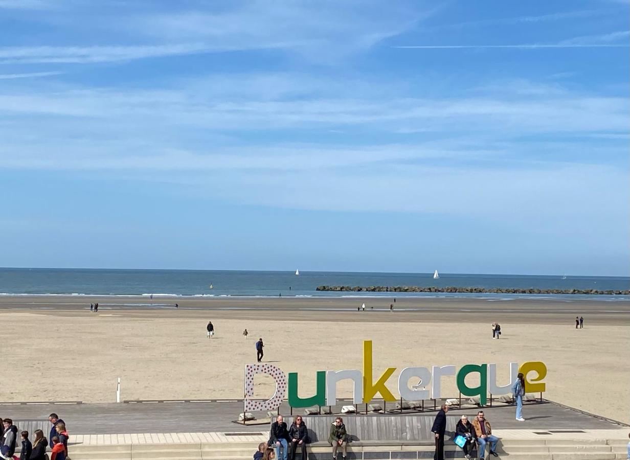 Appartement Face A La Mer Dunkirk Exterior foto