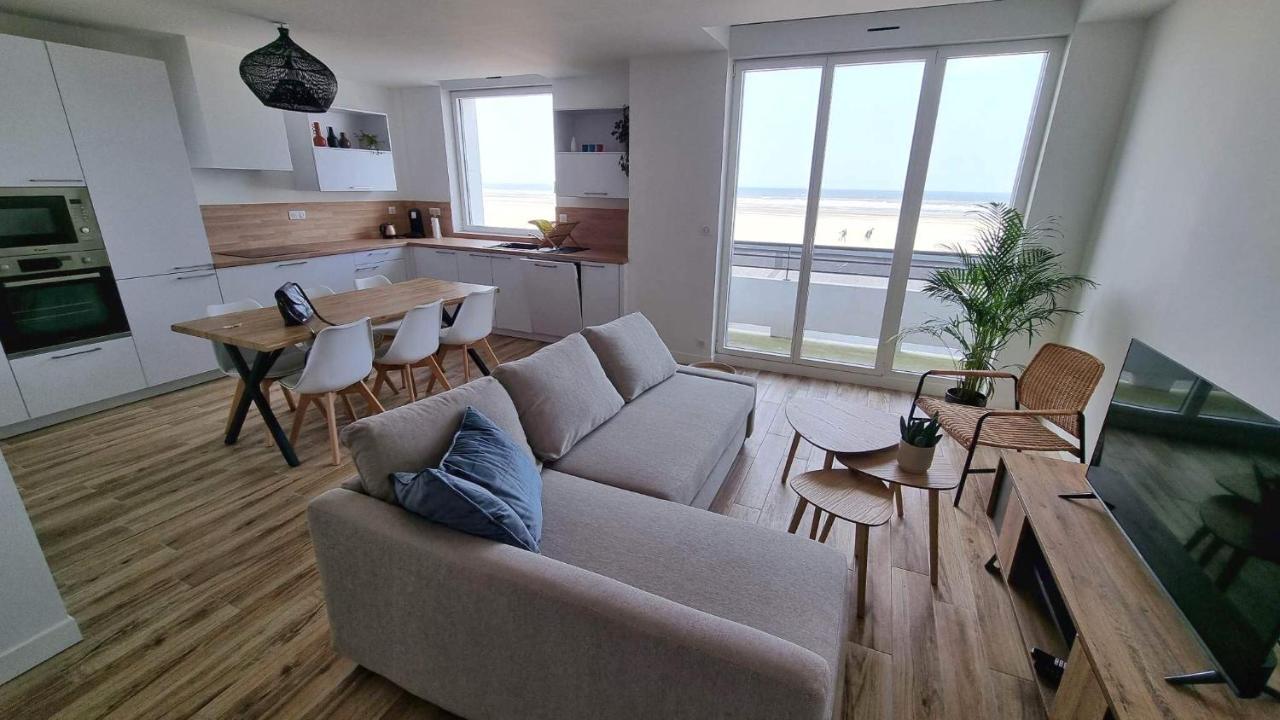 Appartement Face A La Mer Dunkirk Exterior foto